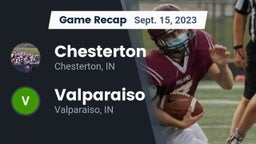 Recap: Chesterton  vs. Valparaiso  2023
