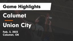 Calumet  vs Union City  Game Highlights - Feb. 3, 2023