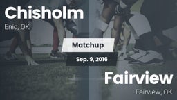 Matchup: Chisholm  vs. Fairview  2016