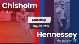 Matchup: Chisholm  vs. Hennessey  2016