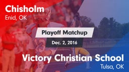 Matchup: Chisholm  vs. Victory Christian School 2016
