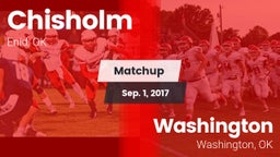 Matchup: Chisholm  vs. Washington  2017