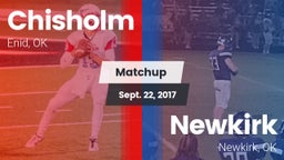 Matchup: Chisholm  vs. Newkirk  2017
