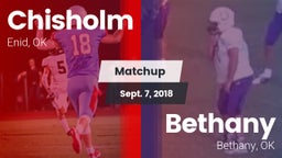 Matchup: Chisholm  vs. Bethany  2018