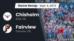 Recap: Chisholm  vs. Fairview  2019