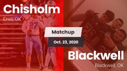 Matchup: Chisholm  vs. Blackwell  2020