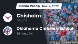 Recap: Chisholm  vs. Oklahoma Christian School 2022