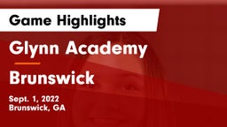 Glynn Academy  vs Brunswick  Game Highlights - Sept. 1, 2022