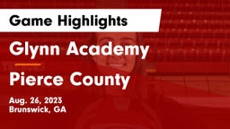 Glynn Academy  vs Pierce County  Game Highlights - Aug. 26, 2023