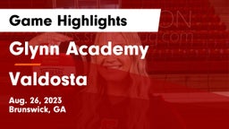 Glynn Academy  vs Valdosta  Game Highlights - Aug. 26, 2023