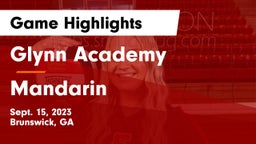 Glynn Academy  vs Mandarin Game Highlights - Sept. 15, 2023
