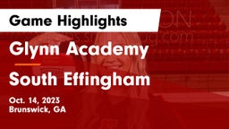 Glynn Academy  vs South Effingham  Game Highlights - Oct. 14, 2023
