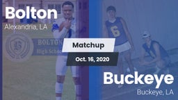 Matchup: Bolton  vs. Buckeye  2020
