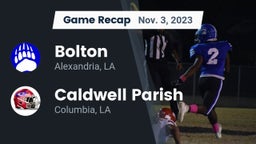 Recap: Bolton  vs. Caldwell Parish  2023