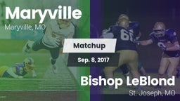 Matchup: Maryville vs. Bishop LeBlond  2017