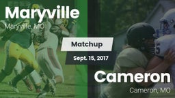 Matchup: Maryville vs. Cameron  2017