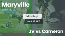 Matchup: Maryville vs. JV vs Cameron 2017