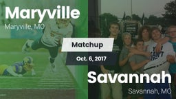 Matchup: Maryville vs. Savannah  2017