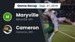 Recap: Maryville  vs. Cameron  2018