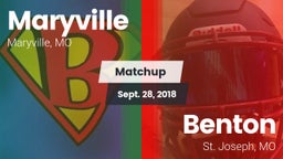 Matchup: Maryville vs. Benton  2018