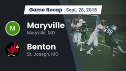 Recap: Maryville  vs. Benton  2018