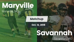 Matchup: Maryville vs. Savannah  2018