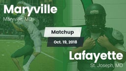 Matchup: Maryville vs. Lafayette  2018