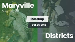 Matchup: Maryville vs. Districts 2018