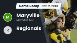 Recap: Maryville  vs. Regionals 2018