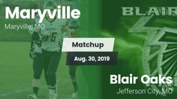 Matchup: Maryville vs. Blair Oaks  2019