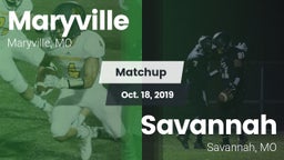 Matchup: Maryville vs. Savannah  2019