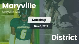 Matchup: Maryville vs. District 2019