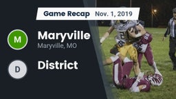 Recap: Maryville  vs. District 2019