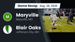 Recap: Maryville  vs. Blair Oaks  2020
