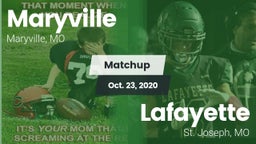Matchup: Maryville vs. Lafayette  2020