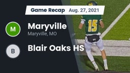 Recap: Maryville  vs. Blair Oaks HS 2021