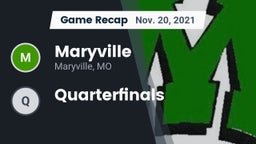 Recap: Maryville  vs. Quarterfinals 2021