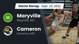 Recap: Maryville  vs. Cameron  2022