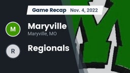 Recap: Maryville  vs. Regionals 2022