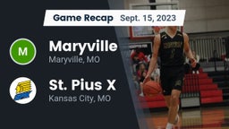 Recap: Maryville  vs. St. Pius X  2023