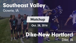 Matchup: Southeast Valley vs. ****-New Hartford  2016