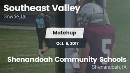 Matchup: Southeast Valley vs. Shenandoah Community Schools 2017