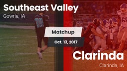 Matchup: Southeast Valley vs. Clarinda  2017