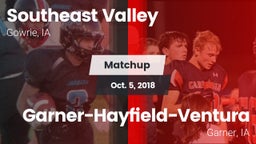 Matchup: Southeast Valley vs. Garner-Hayfield-Ventura  2018