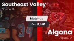 Matchup: Southeast Valley vs. Algona  2018