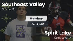 Matchup: Southeast Valley vs. Spirit Lake  2019