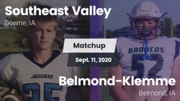 Matchup: Southeast Valley vs. Belmond-Klemme  2020