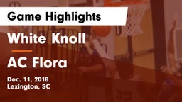 White Knoll  vs AC Flora Game Highlights - Dec. 11, 2018