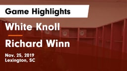 White Knoll  vs Richard Winn Game Highlights - Nov. 25, 2019