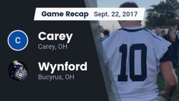 Recap: Carey  vs. Wynford  2017